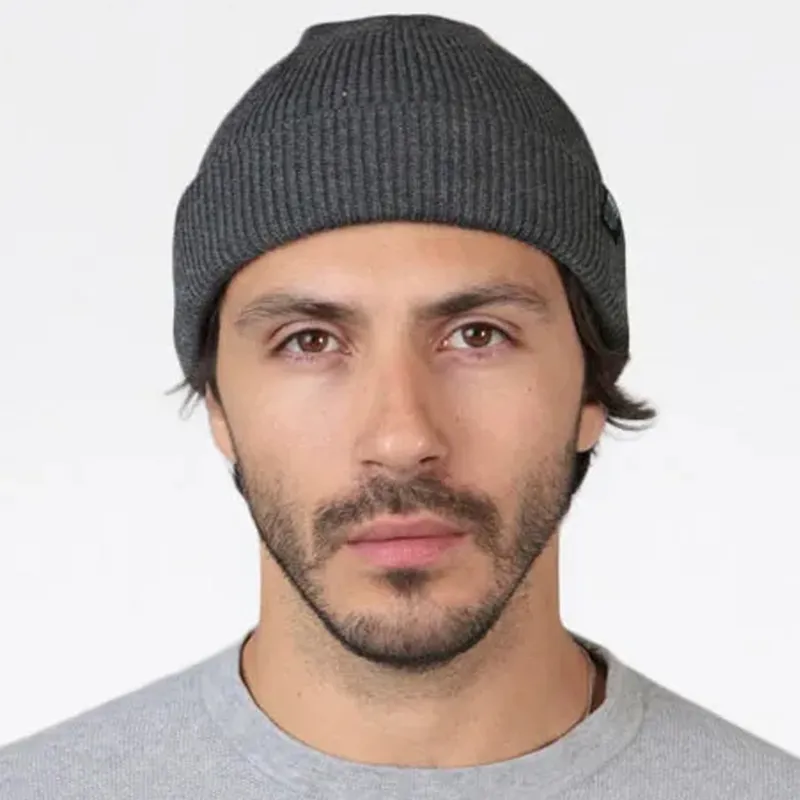 Barts Kinyeti Beanie in Dark Heather-1