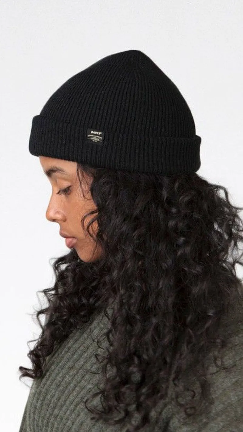 Barts Kinyeti Beanie in Black-1