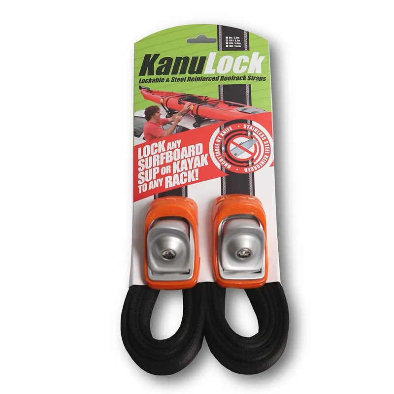 Kanulock 3.3m/11ft Lockable Tie-Down Straps-2