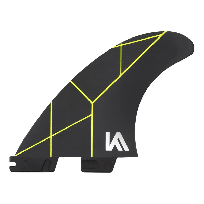 FCS II Kolohe Andino PC Tri Fin Set in Black-Acid-1