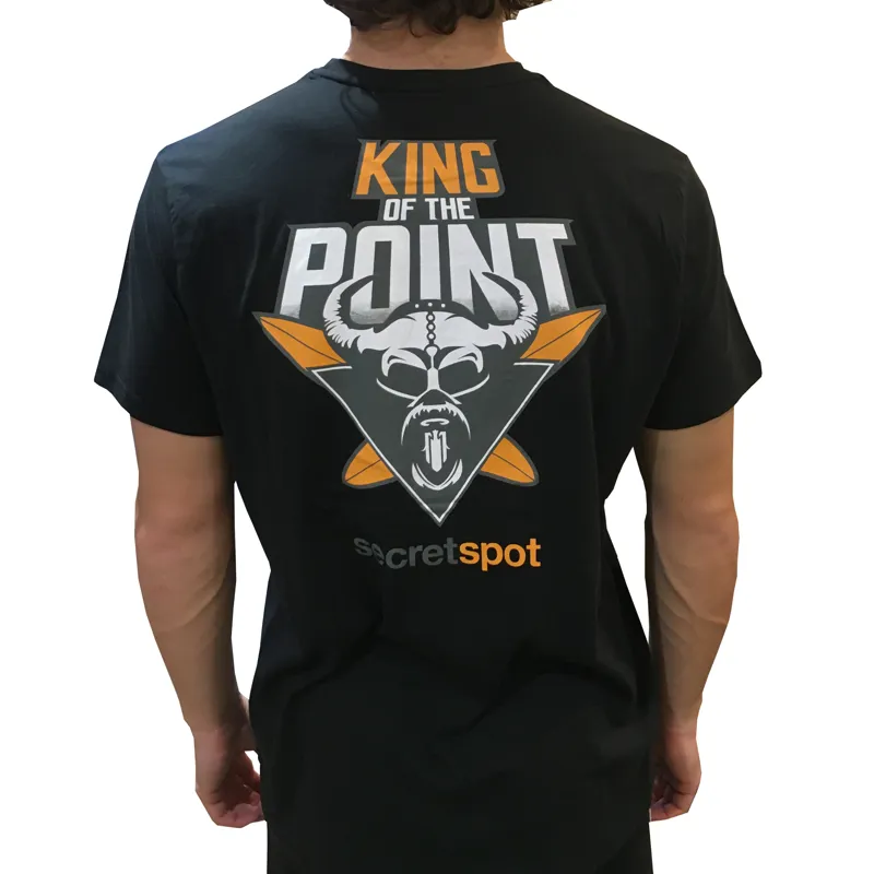 Secret Spot / King of the Point Tee / Black-1