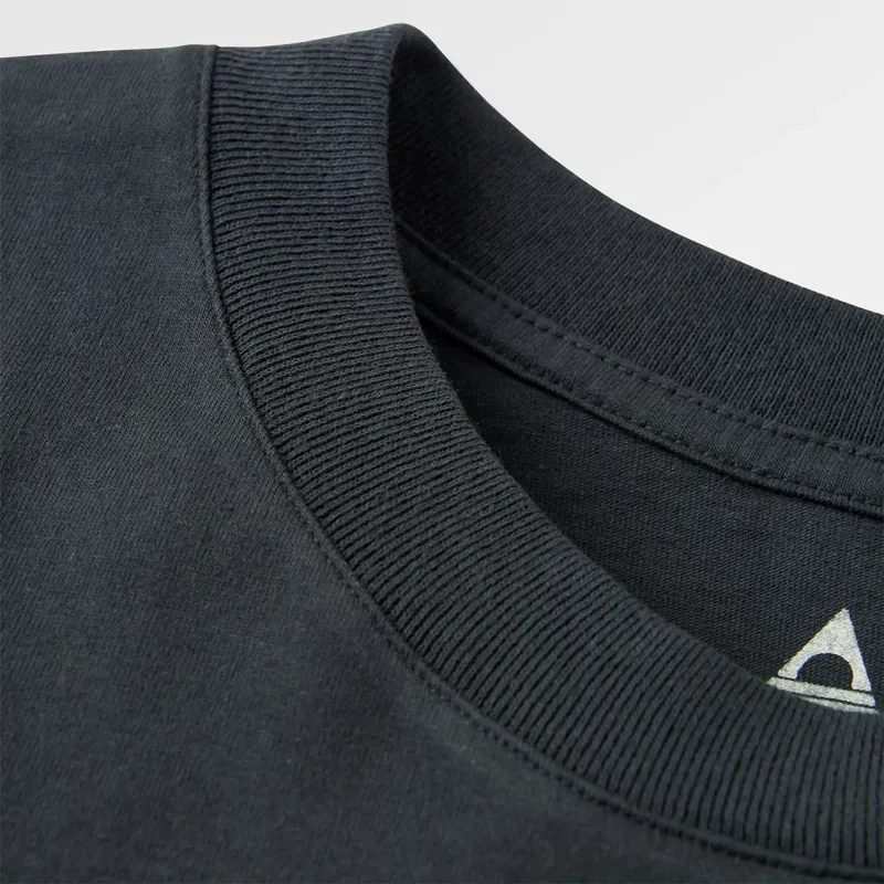 Passenger Laidback Recycled Cotton Relaxed Fit T-Shirt in Black-2