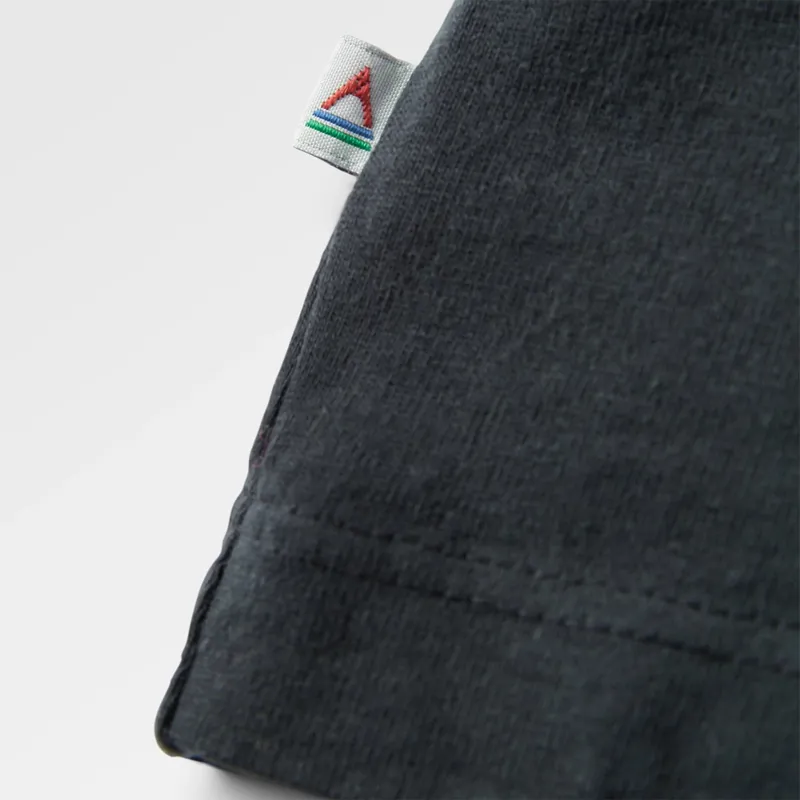 Passenger Laidback Recycled Cotton Relaxed Fit T-Shirt in Black-3