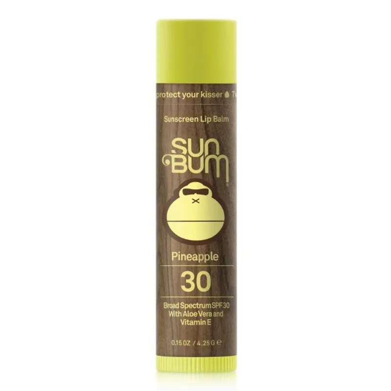 Sun Bum SPF 30 Sunscreen Lip Balm in Pineapple
