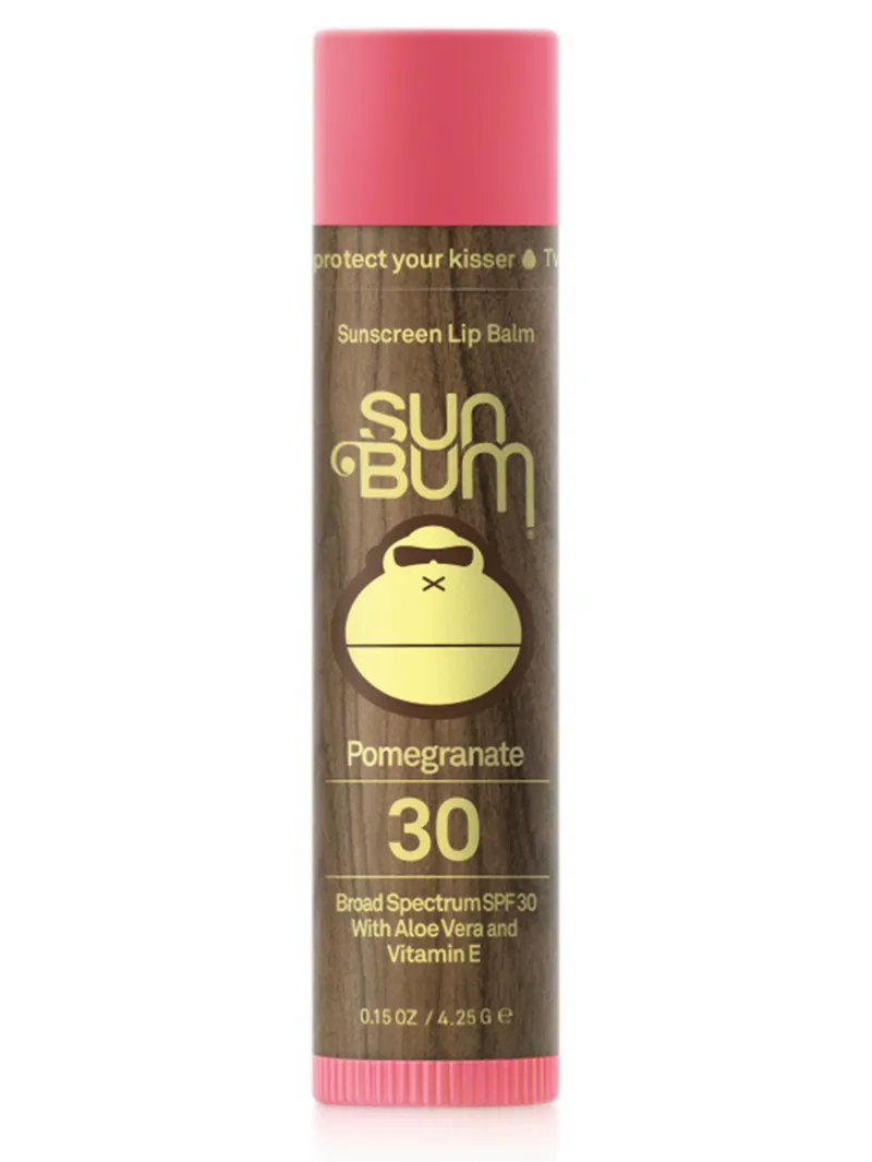 Sun Bum SPF 30 Sunscreen Lip Balm in Pomegranate