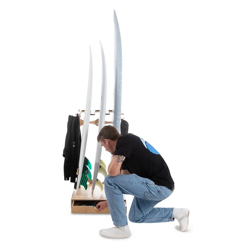 LISS Surfboard Stand - 3 Boards-2