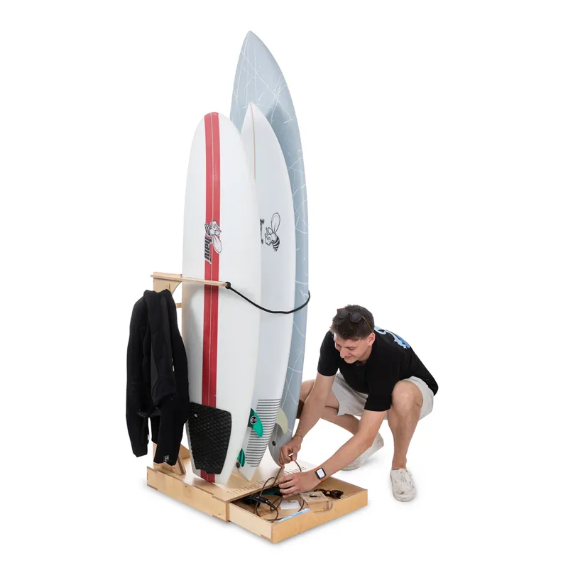 LISS Surfboard Stand - 3 Boards-3