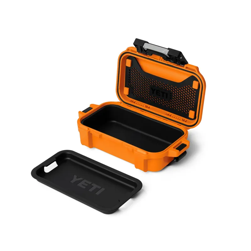 Yeti Loadout GoBox 1L Gear Case in King Crab-1