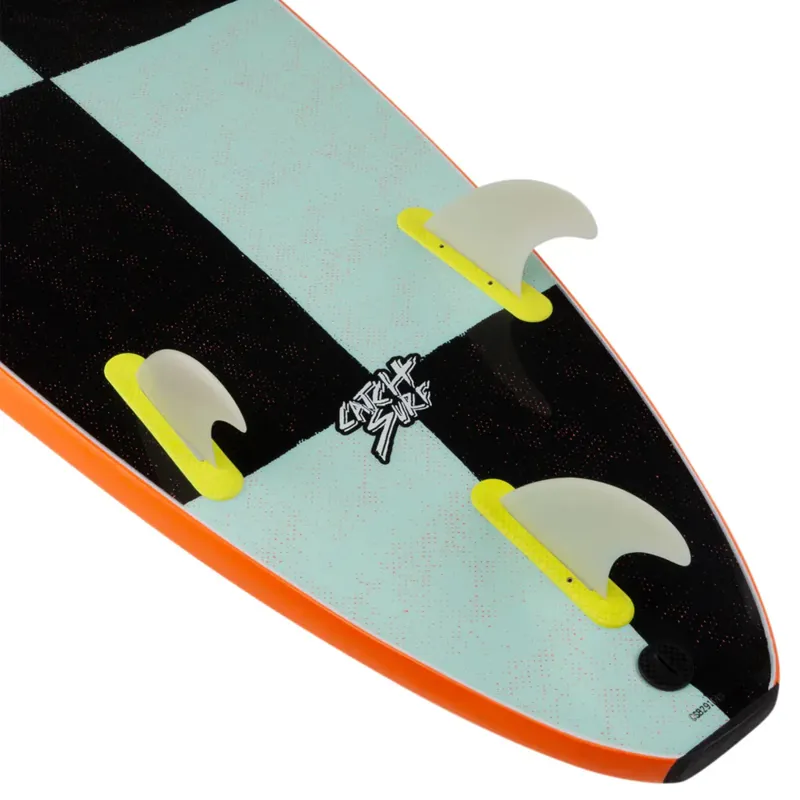 Catch Surf Odysea Log Soft Surfboard in Orange-1
