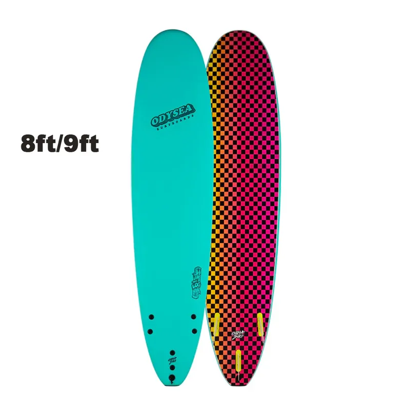 Catch Surf Odysea Log Soft Surfboard in Turquoise-4