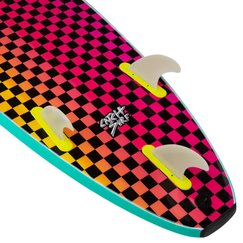 Catch Surf Odysea Log Soft Surfboard in Turquoise-5