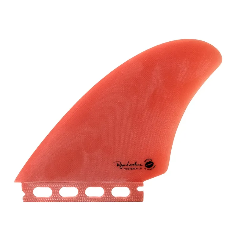 True Ames Lovelace x William Aliotti Piggyback-Up Futures Compatible Twin Fins in Dusty Rose