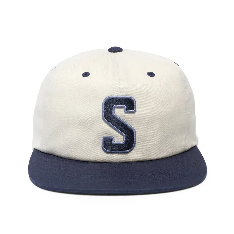 Stance Low Key Snapback Hat in Indigo-1