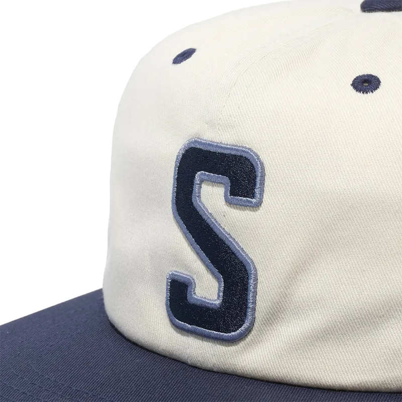 Stance Low Key Snapback Hat in Indigo-2