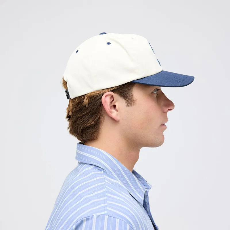 Stance Low Key Snapback Hat in Indigo-5