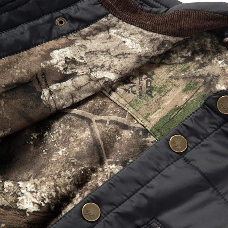 Dark Seas Machinist Nylon Jacket in Black-4