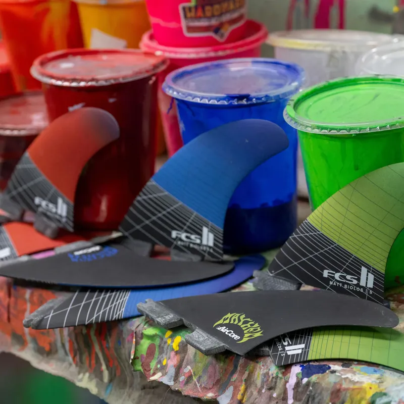 FCS II Matt Biolos PC Carbon Tri Fin Set-5