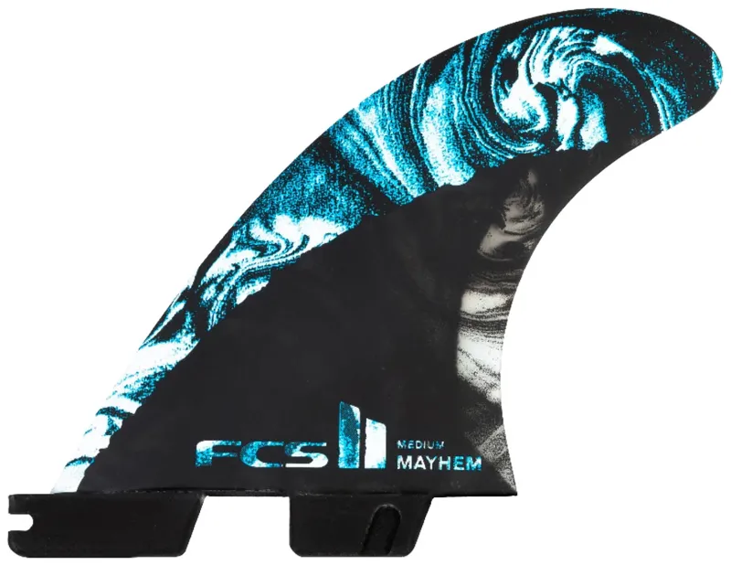 FCS II Matt Biolos PCC Medium Tri Fin Set