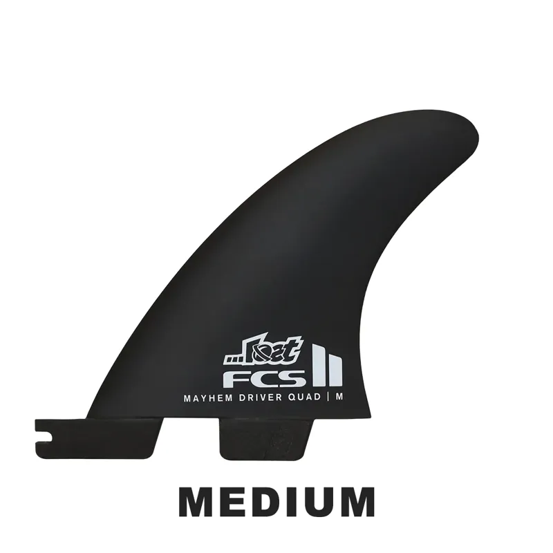 FCS II Mayhem PC Carbon Driver Quad Rear Fins -1