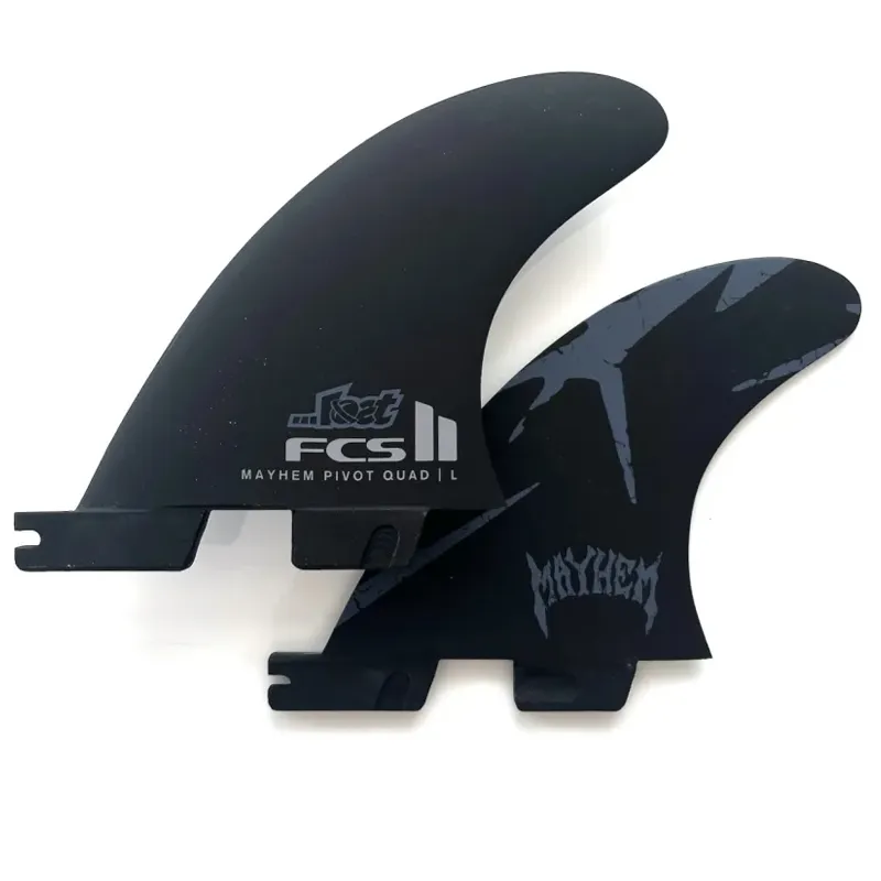 FCS II Mayhem PC Carbon Pivot Large Quad Rear Fins in Marine-1