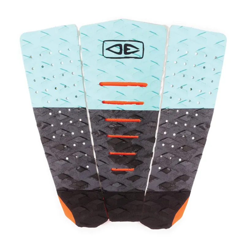 Ocean and Earth Micro Grom Tail Pad in Black-Aqua