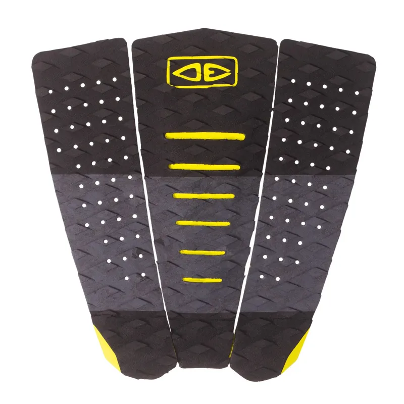 Ocean and Earth Micro Grom Tail Pad in Black-Lime