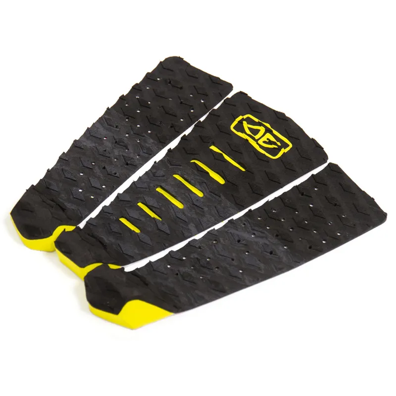 Ocean and Earth Micro Grom Tail Pad in Black-Lime-1
