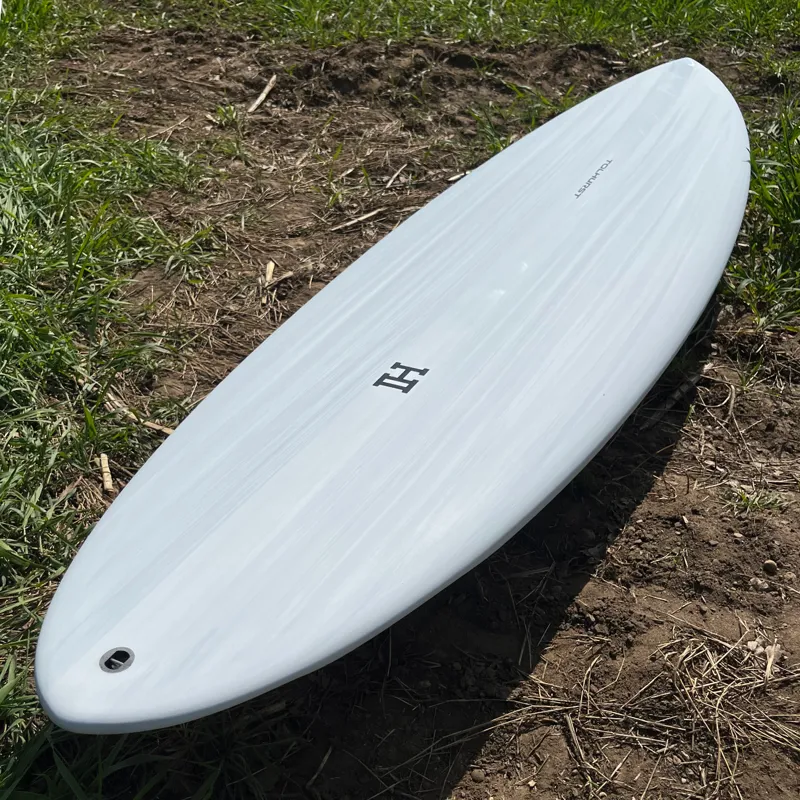 Thunderbolt Surfboards Harley Ingleby Mini Mid 6 in Candy White -