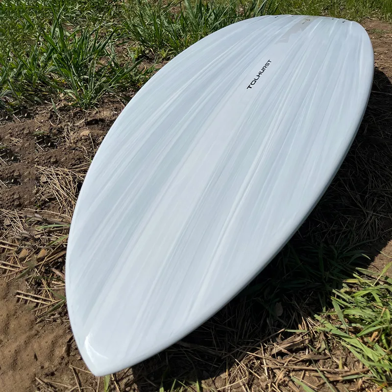 Thunderbolt Surfboards Harley Ingleby Mini Mid 6 in Candy White -