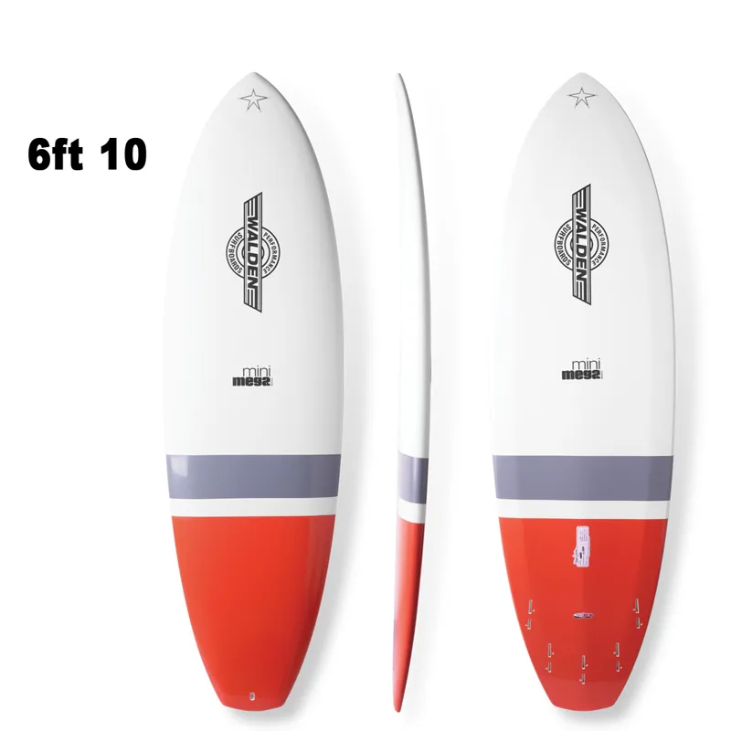 Surftech Walden Mini Mega Magic Surfboard in Tuflite - FCS2 -1