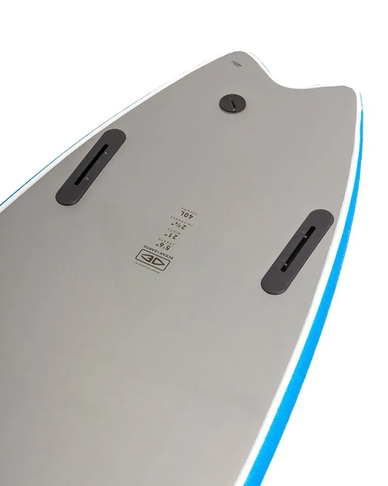 MR Soft Surfboards / EZI Rider Twin Fin / Blue-1