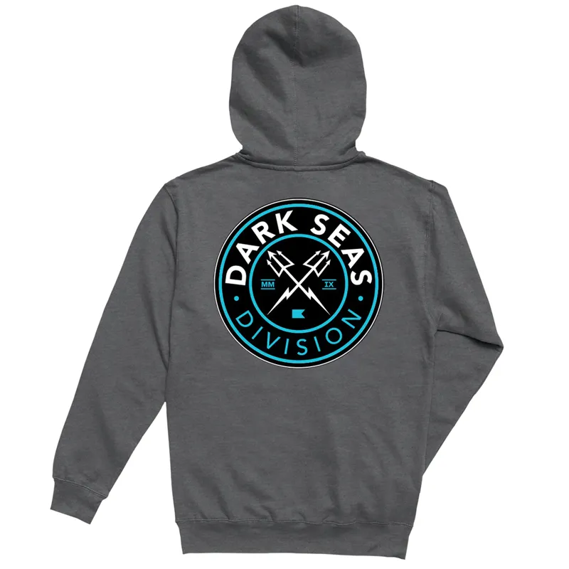 Dark Seas Navigator Hoodie in Gunmetal Heather