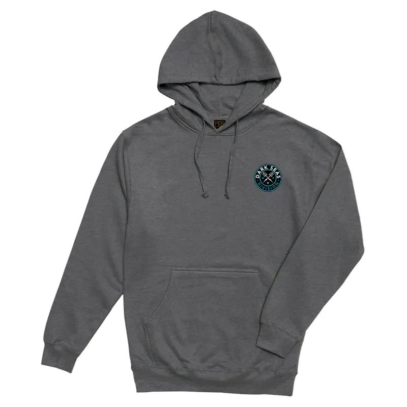 Dark Seas Navigator Hoodie in Gunmetal Heather-1