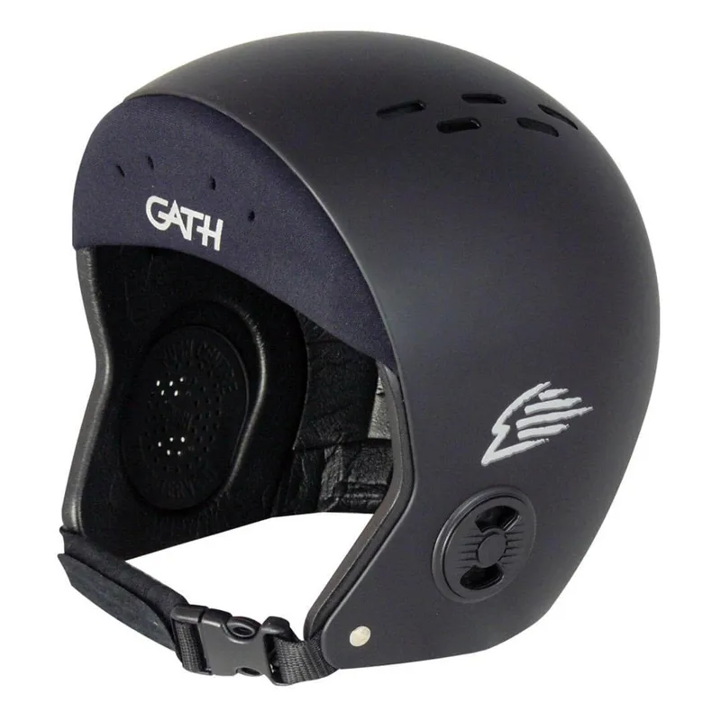 Gath NEO Surf Helmet in Black Rubber