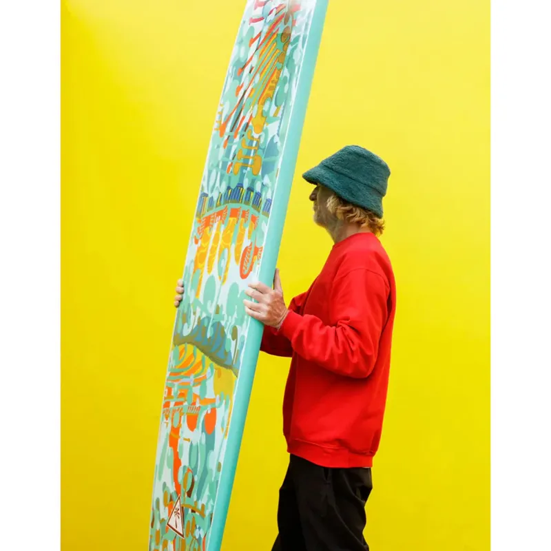 Catch Surf Heritage Noserider 8ft 06 Soft Surfboard by Andy Davis-2