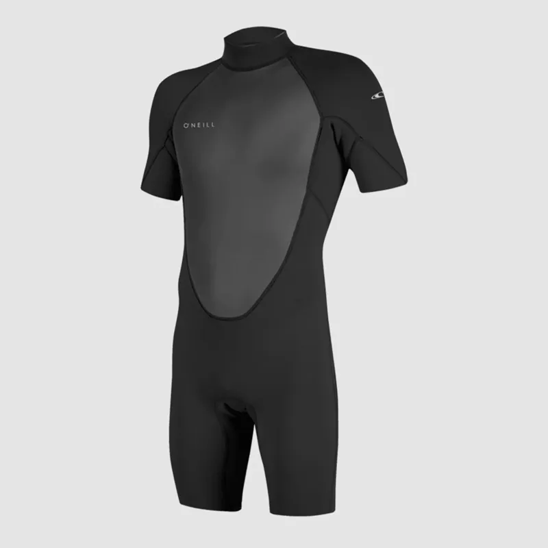 O'Neill Reactor 2026 2mm Back Zip Shorty Wetsuit in Black