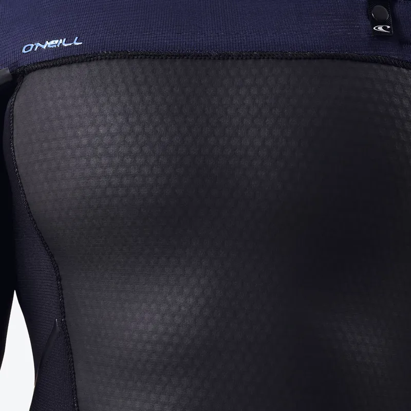 ONeill Womens PsychoTech 6-4mm+ Hooded Chest Zip Wetsuit in Black-3