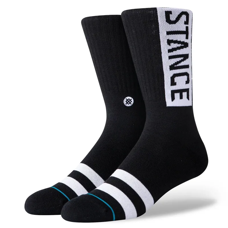 Stance OG Crew Sock in Black