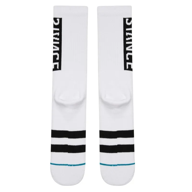 Stance OG Crew Sock in White-2
