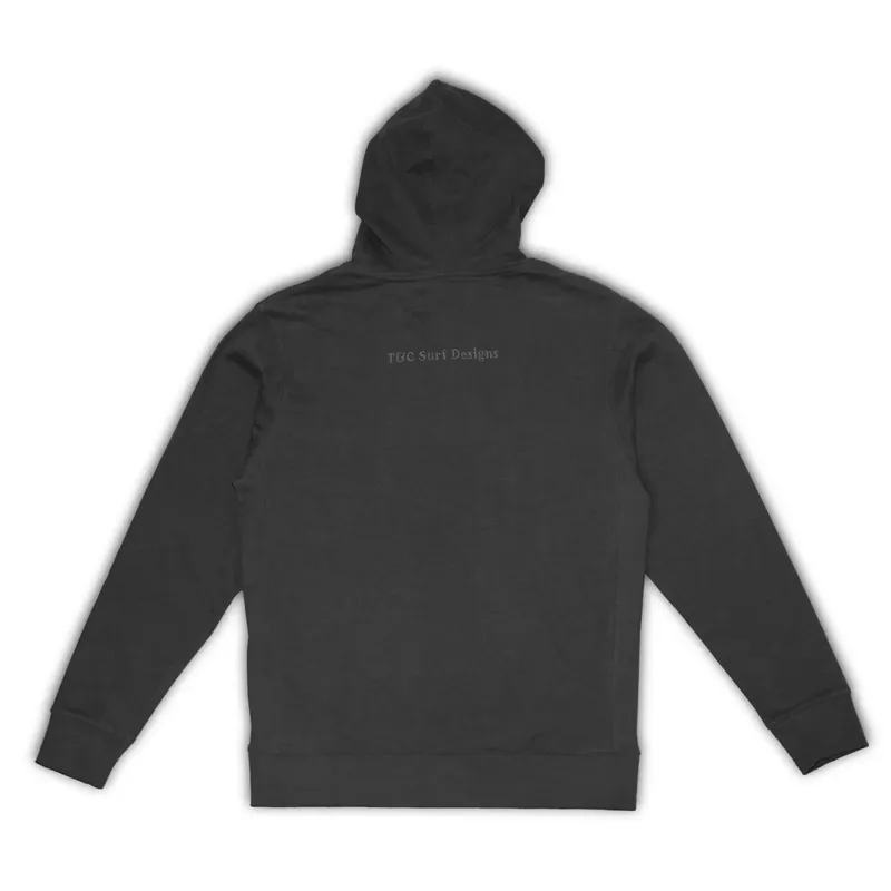 T and C OG Zip Hoodie in Washed Black-1