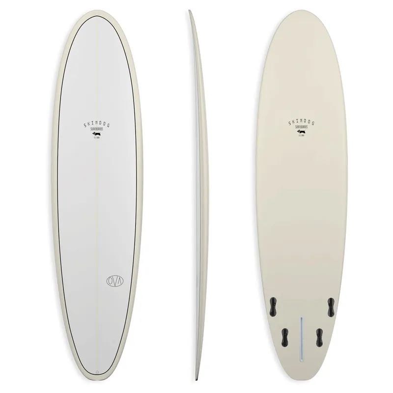 Skindog Surfboards Ova Thunderbolt Red in Tan