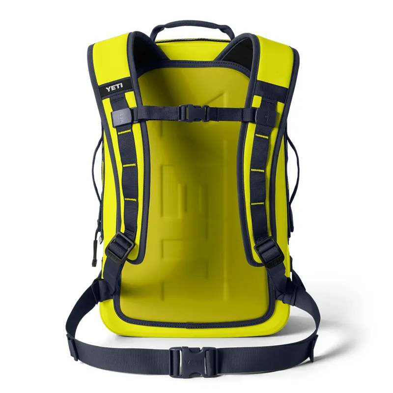 Yeti Panga 28L Waterproof Backpack in Fireflly Yellow-2