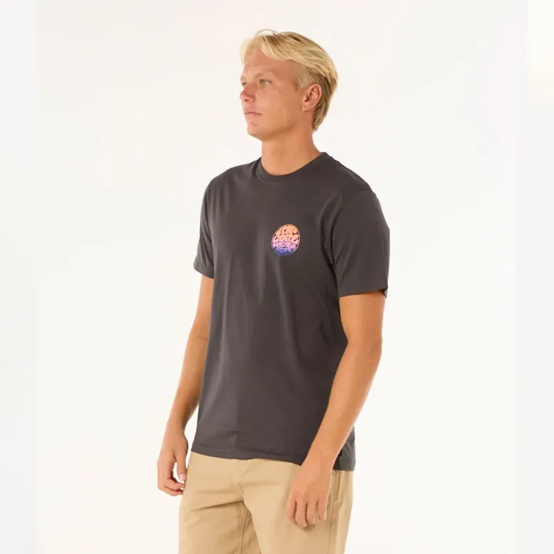 Rip Curl Rip Curl Passage Tee in Washed Black-2