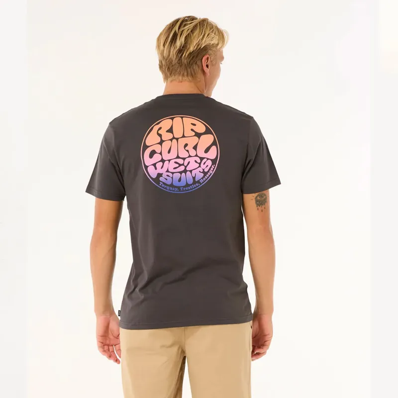 Rip Curl Rip Curl Passage Tee in Washed Black