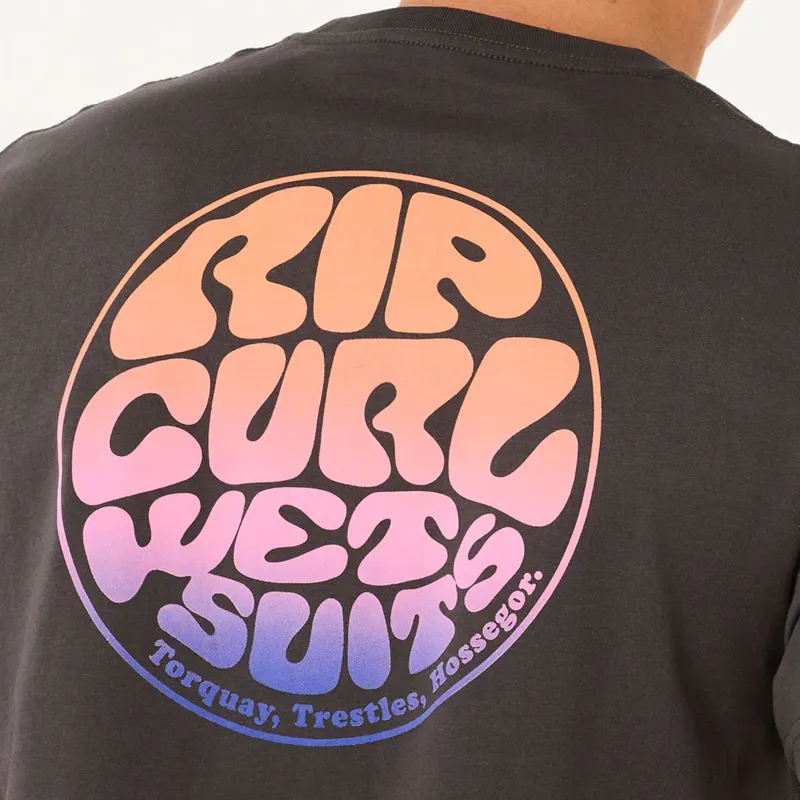 Rip Curl Rip Curl Passage Tee in Washed Black-3