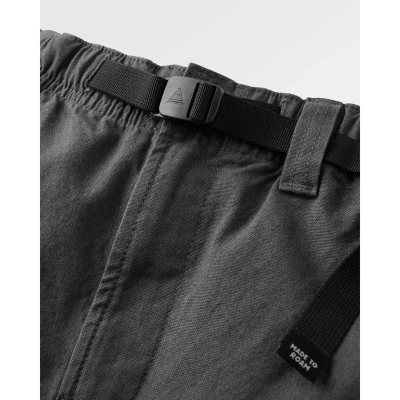 Passenger Adventurer Canvas Trouser in Charcoal-2