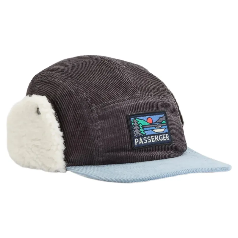 Passenger Daytime Sherpa Lined Cap in Charcoal