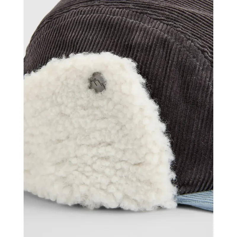 Passenger Daytime Sherpa Lined Cap in Charcoal-3