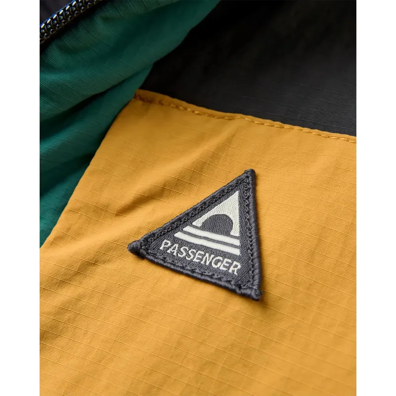 Passenger Oceanic Insulated Anorak in Faded Black/Deep Ocean-1