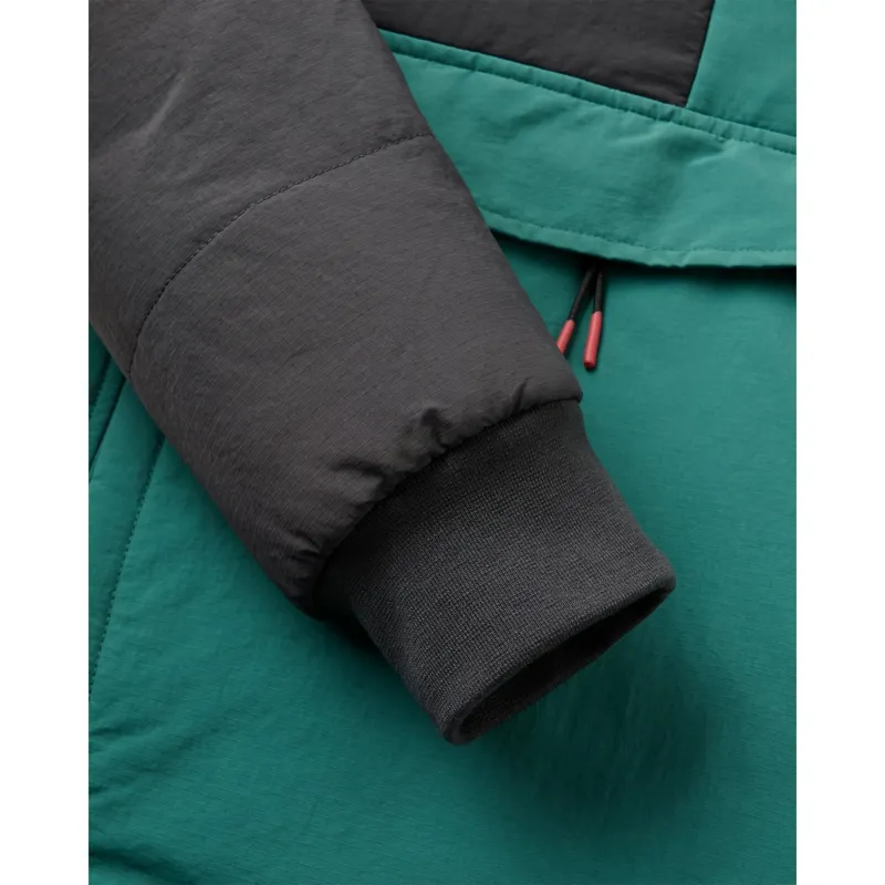 Passenger Oceanic Insulated Anorak in Faded Black/Deep Ocean-5